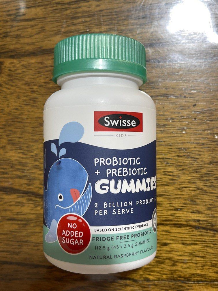 Swisse Probiotic + Prebiotic Gummies, Health & Nutrition, Health ...