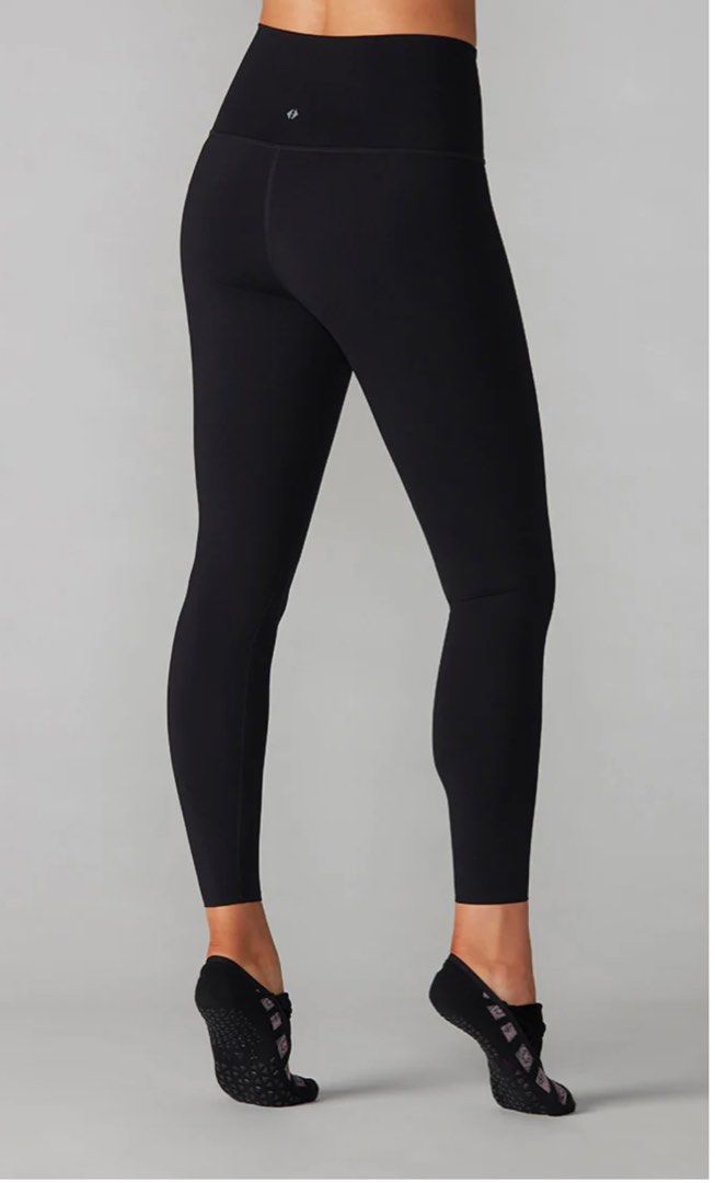 Tavi - High Waisted 7/8 Tight Legging -Ebony