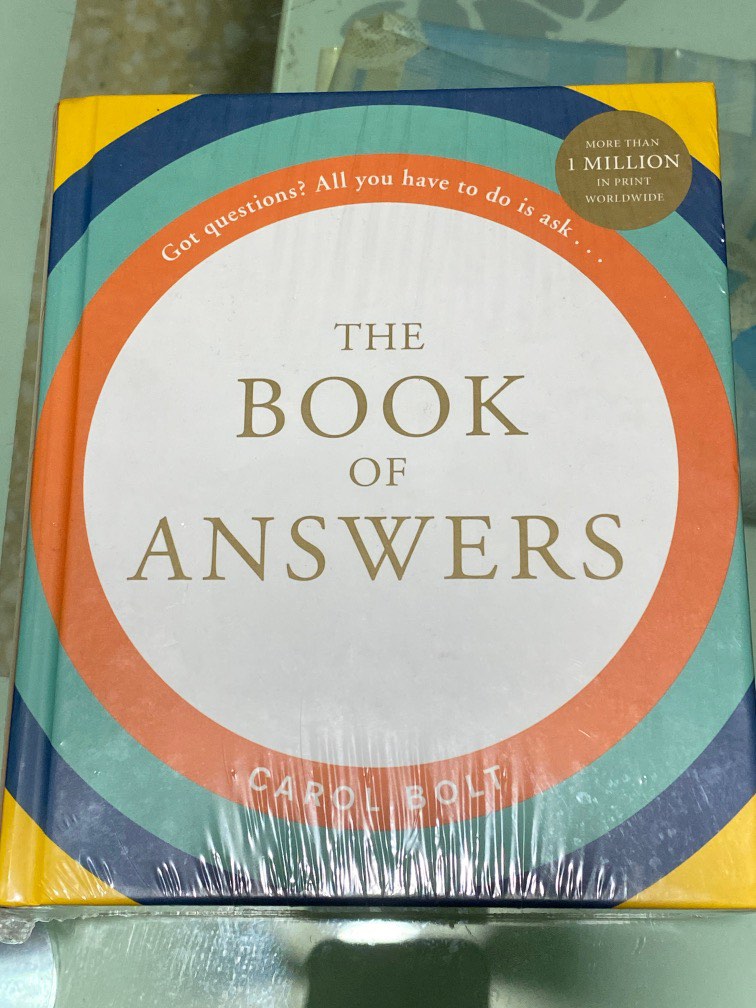 The book of answers (Carol Bolt), Hobbies & Toys, Books & Magazines