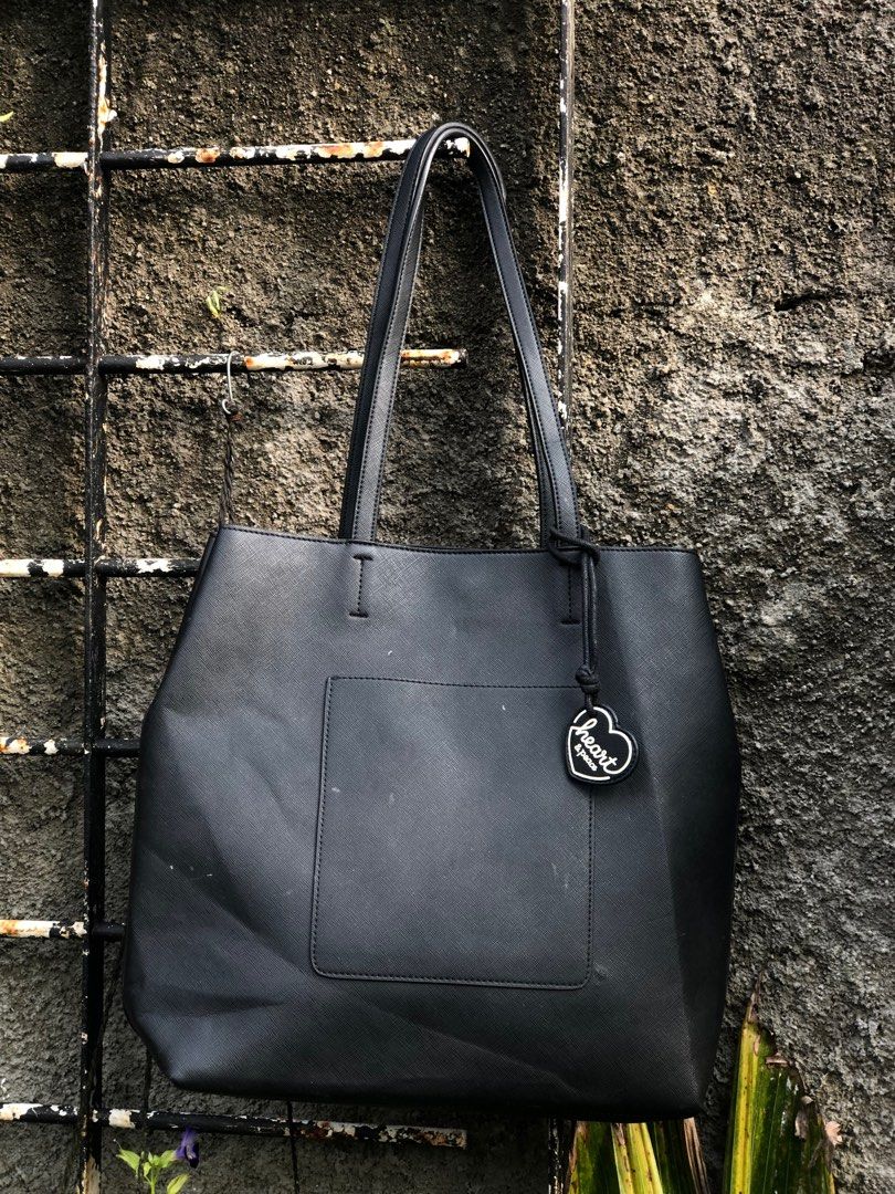Tote bag hotsell polos hitam