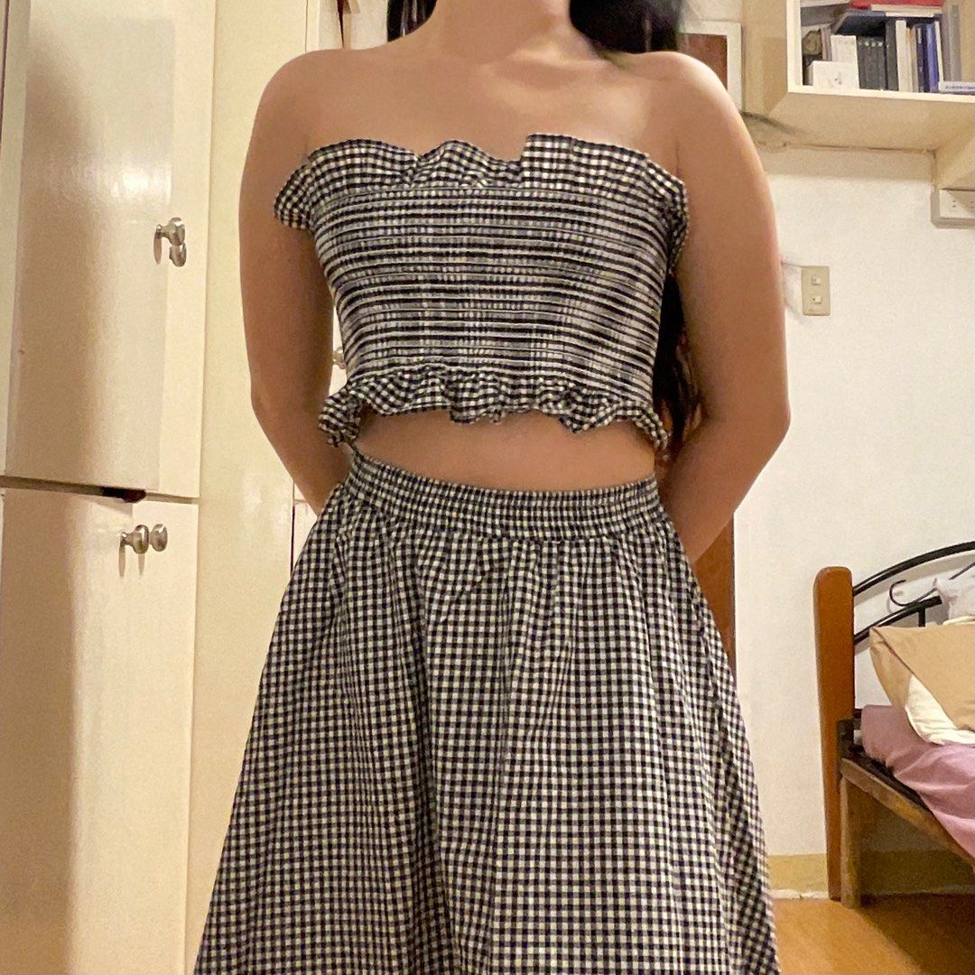 Tube Top and Maxi Skirt Set