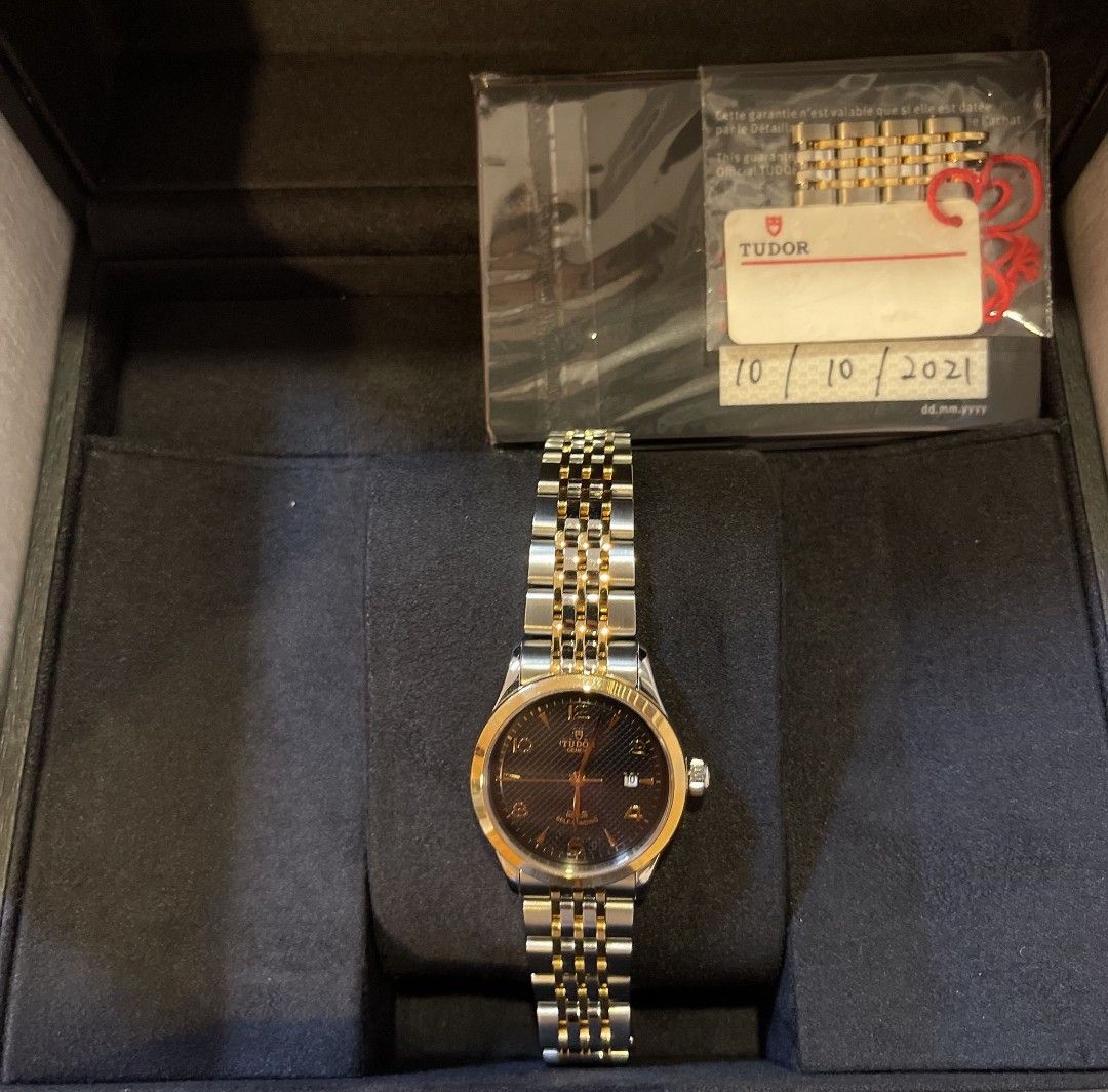 Tudor 1926 28mm Rose gold, Luxury, Watches on Carousell