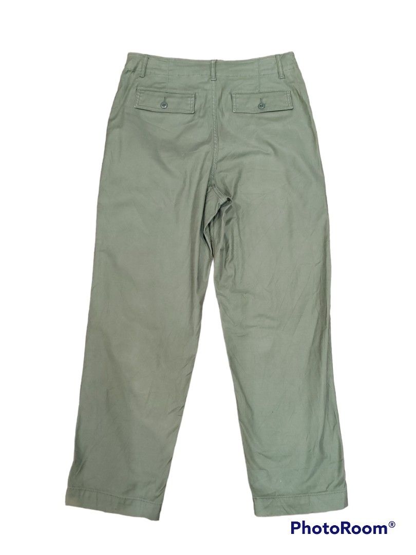 Unique army pants olive green, Men's Fashion, Bottoms, Trousers on