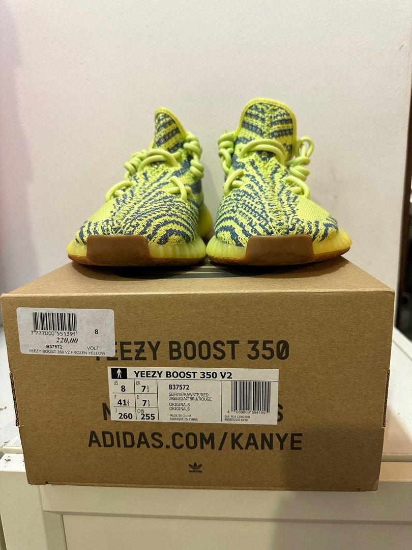 Frozen yellow yeezy discount 7