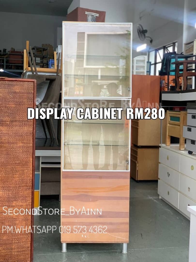 USED DISPLAY CABINET Furniture Home Living Furniture Shelves
