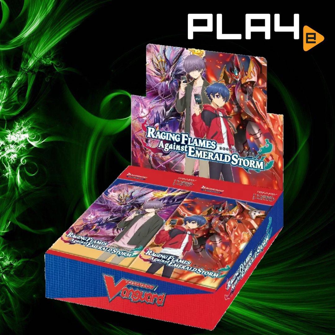 Vanguard-D-BT07 Raging Flames Booster Pack/Box (ENG) (7063096) Brand New,  Hobbies & Toys, Toys & Games on Carousell