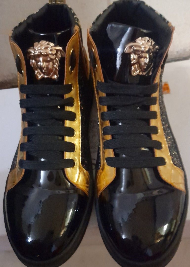 Size 12 in versace shoes Clearance