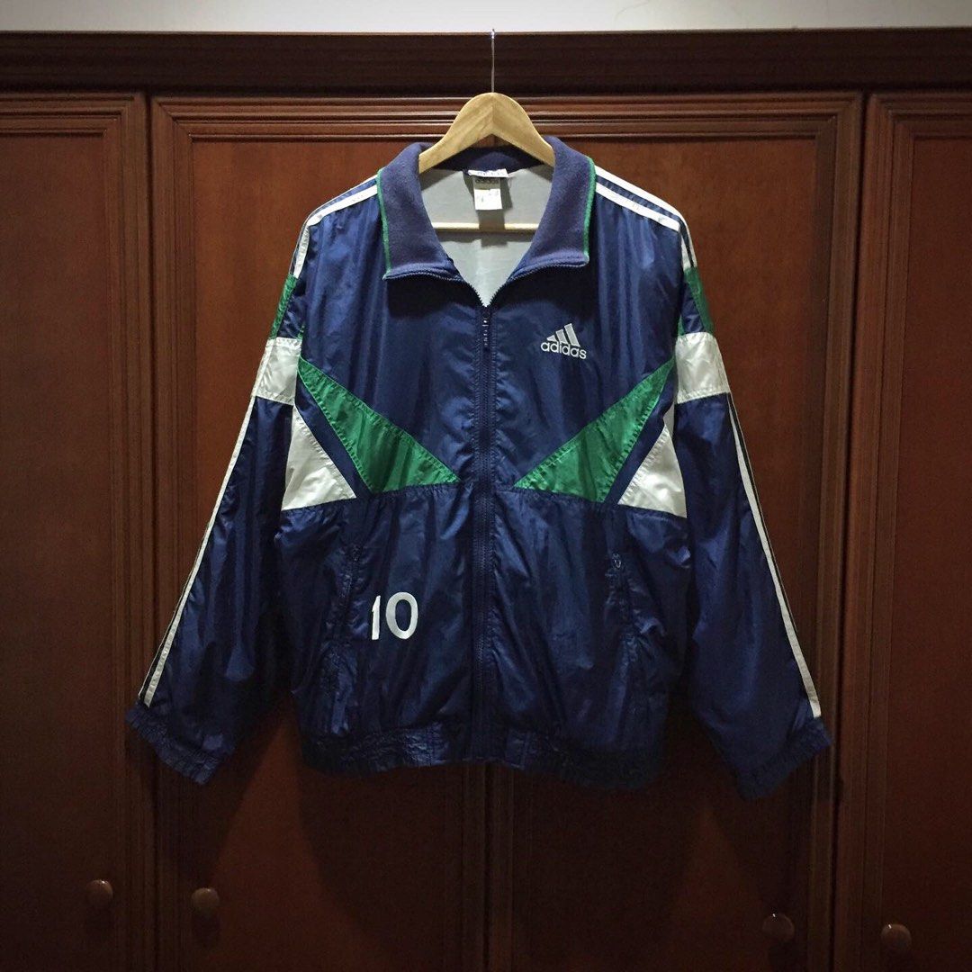 VINTAGE ADIDAS COLORBLOCK JACKET Men s Fashion Coats Jackets
