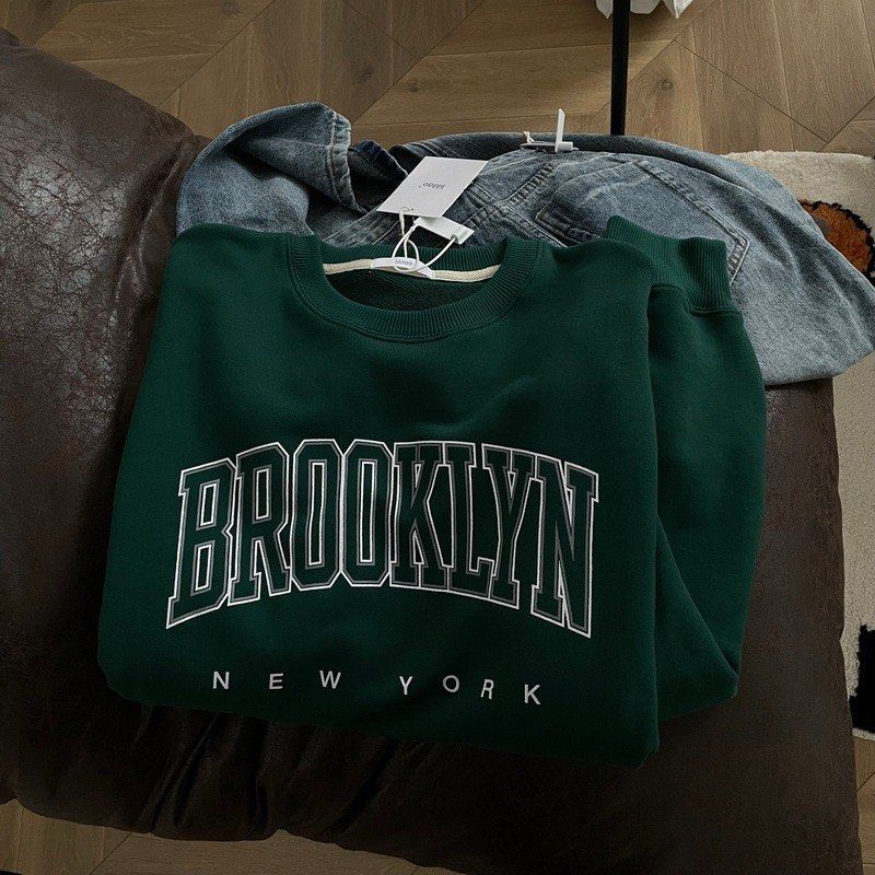 Brooklyn Sweatshirt, Brooklyn New York Vintage Crewneck Sweatshirt