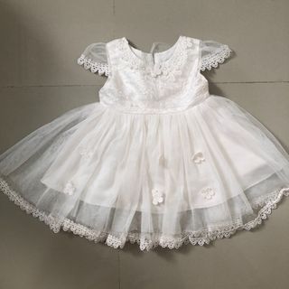 White Dress - Gaun Pesta Anak Putih