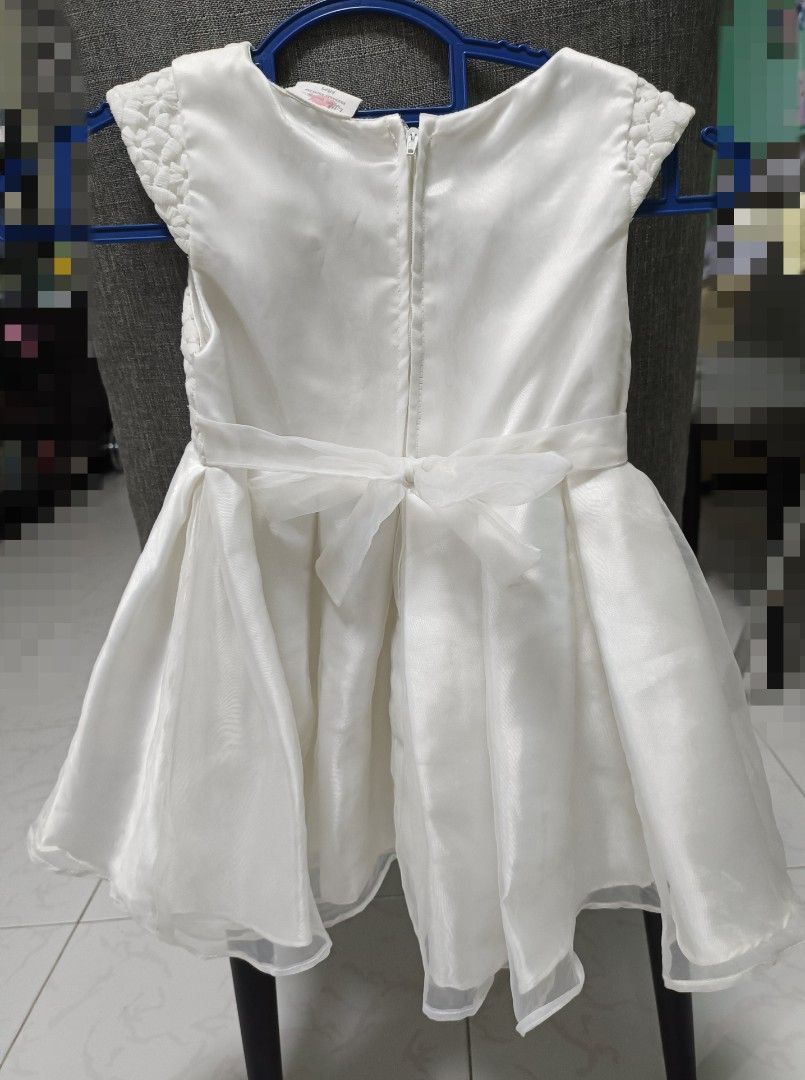 White dress for 18 month top old
