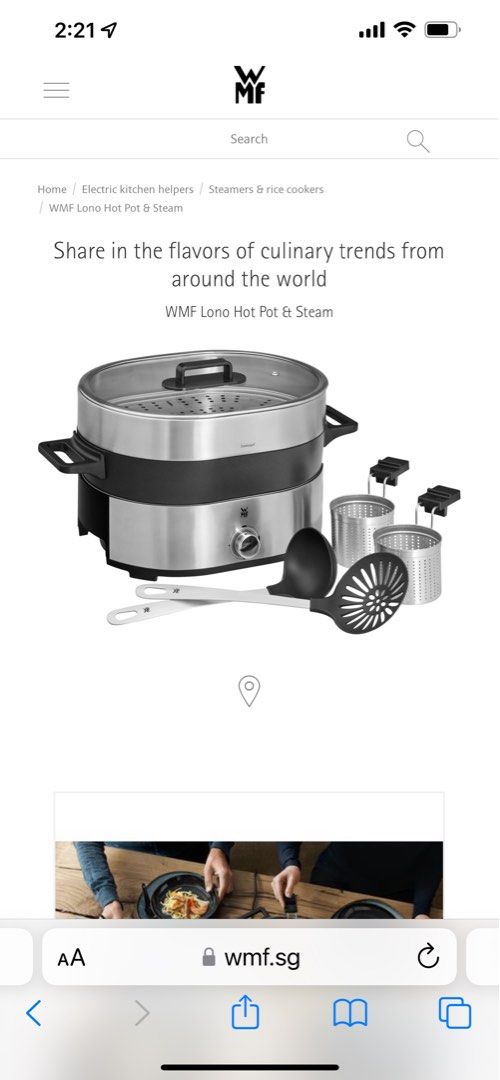 Wmf multifunctional pressure cooker lono sales