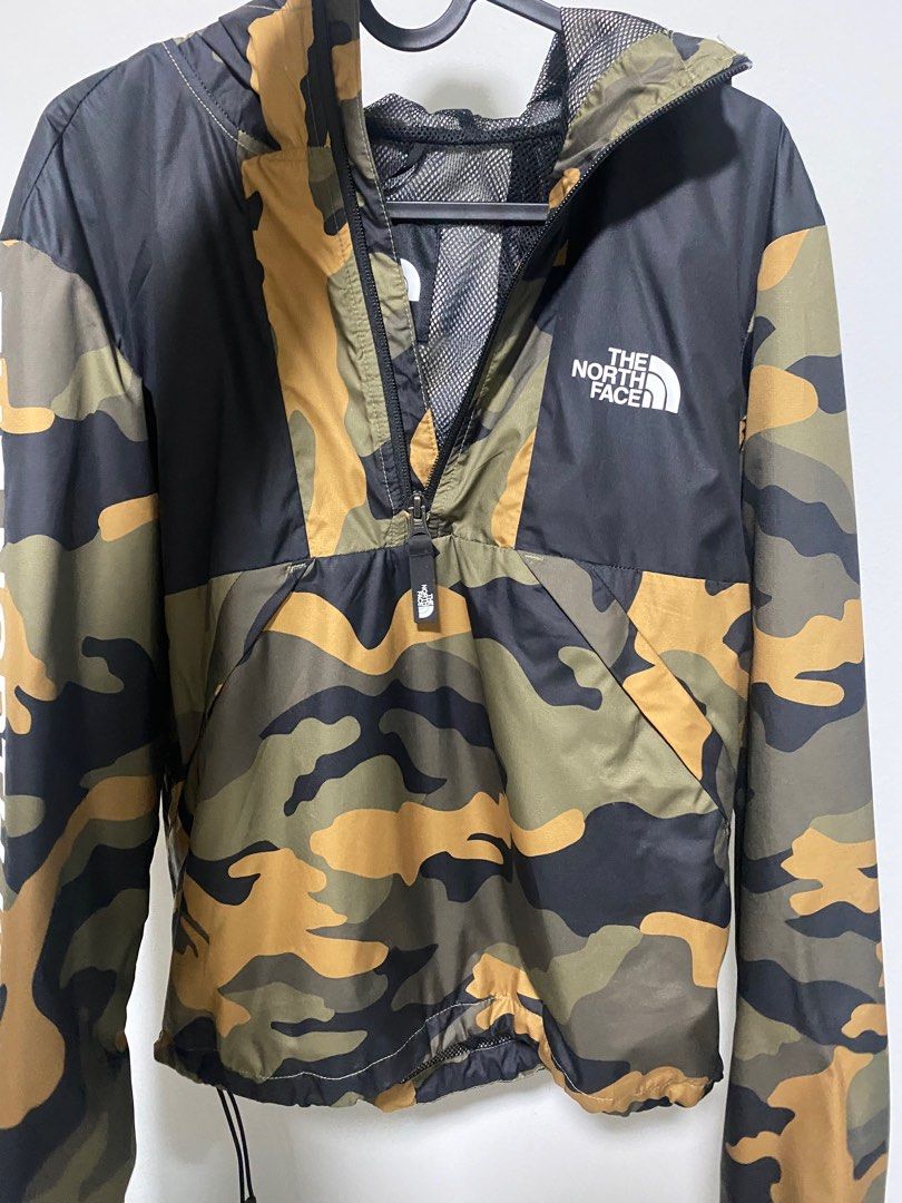 The north face best sale camo jacket womens
