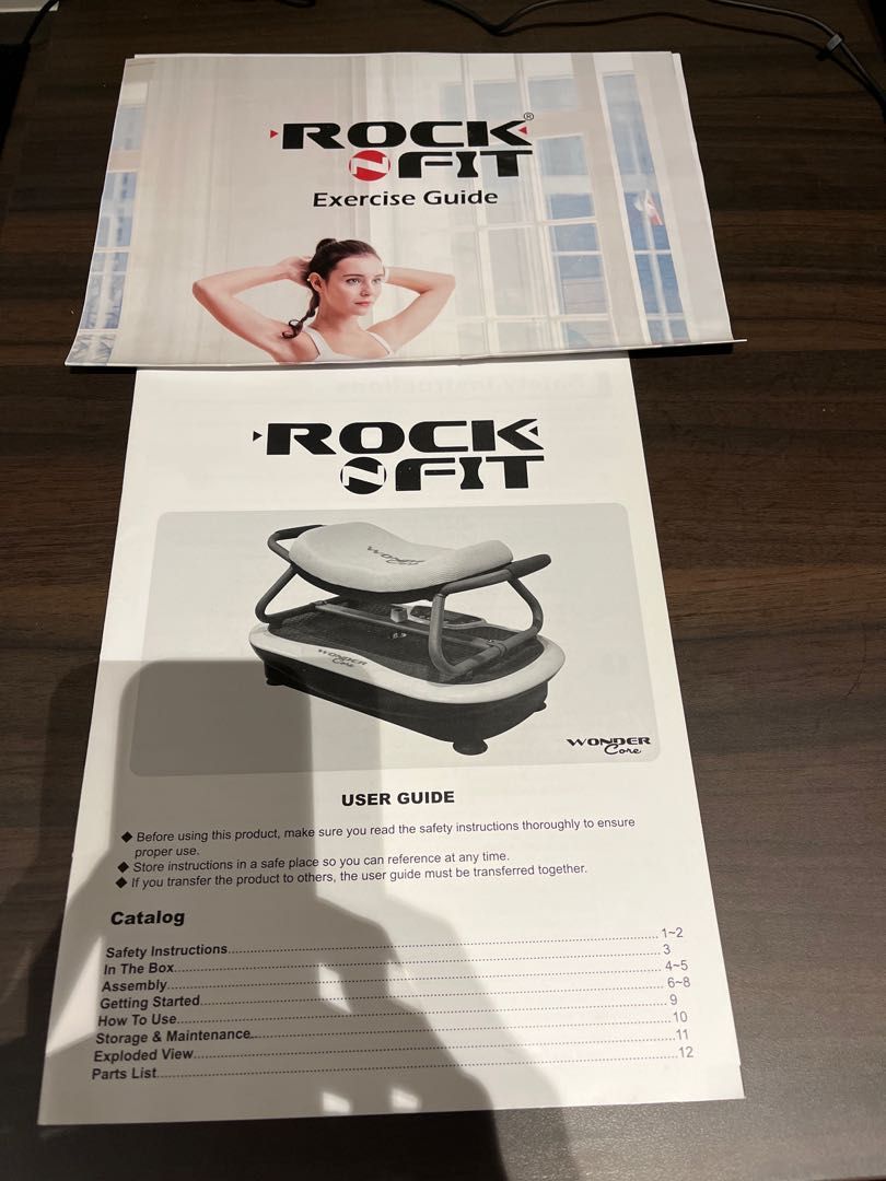 Appareil De Fitness WONDERCORE Rock'n Fit - Occasion, Fonctionne Parfaitement