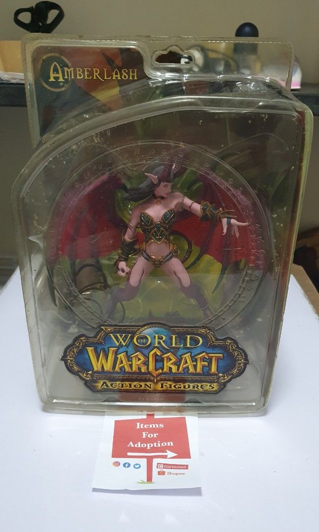World Of Warcraft Amberlash Action Figure (WOW DC Unlimited Series 4