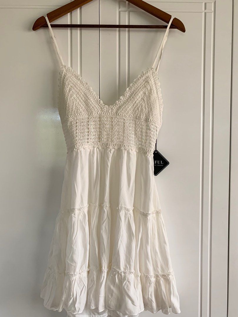 Zaful white dress