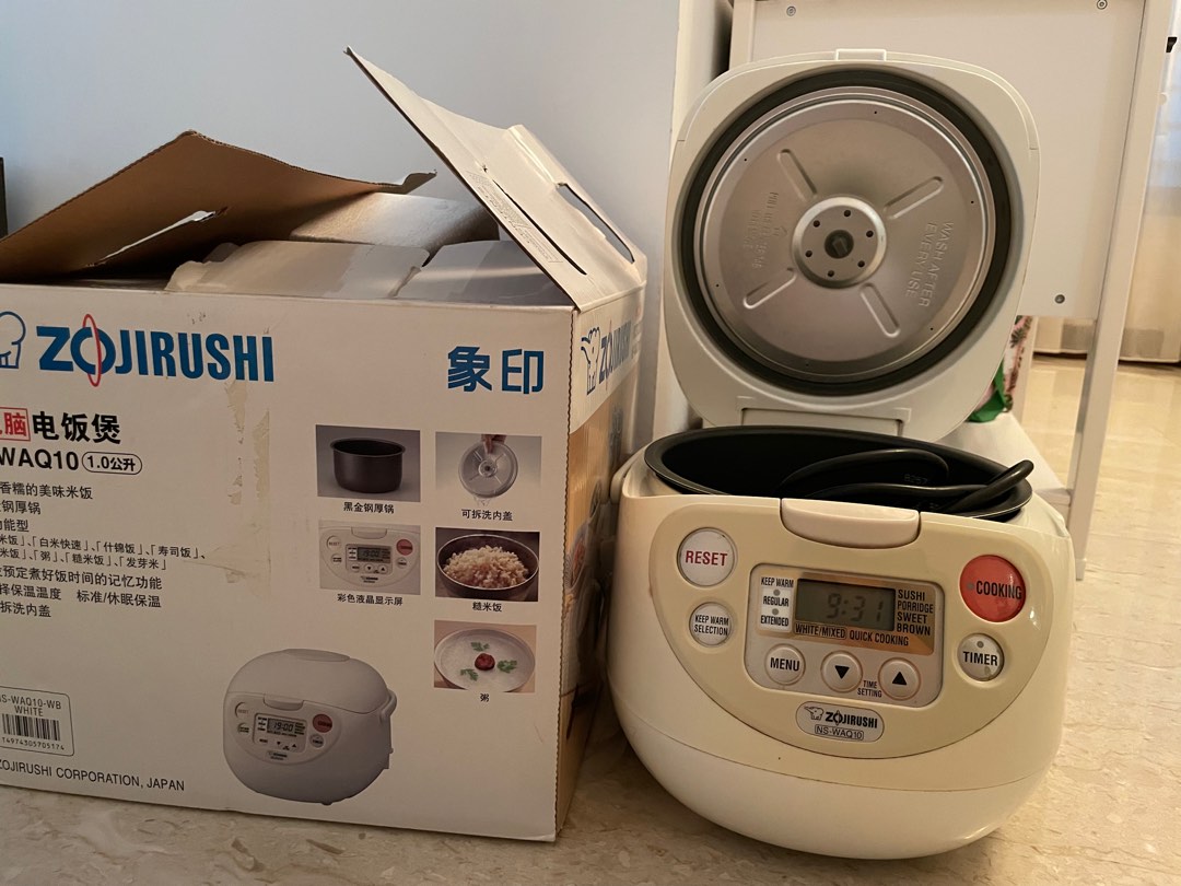 Zojirushi rice cooker (5.5 cups), TV & Home Appliances, Kitchen