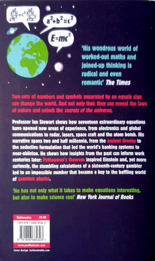 17 Equations That Changed the World, Hobbies & Toys, Books & Magazines ...