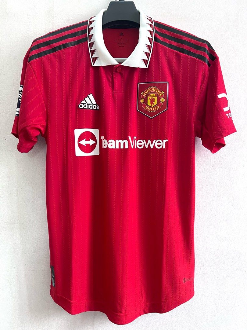Camiseta auténtica de local de manga larga del Manchester United 2022-23 Garnacho #49 (M