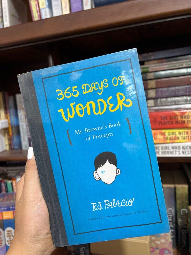 365 Days of Wonder by R.J. Palacio, Hobbies &amp; Toys, Books &amp; Magazines ...