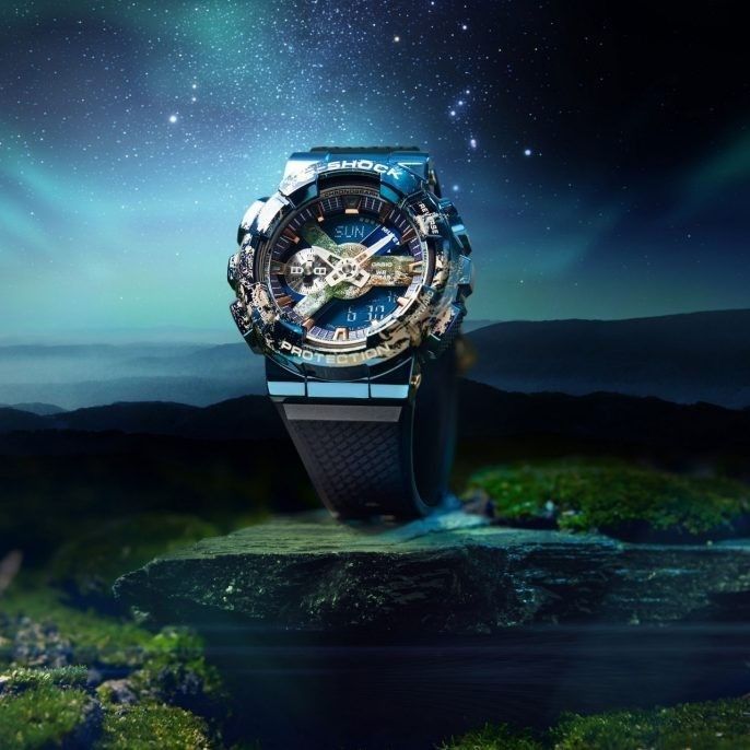 佐敦門市100% 全新Casio G-Shock 最新推出All New GM-110EARTH-1A GM