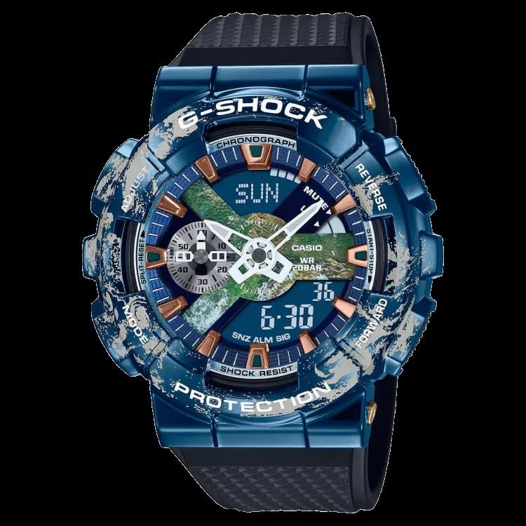佐敦門市100% 全新Casio G-Shock 最新推出All New GM-110EARTH-1A GM
