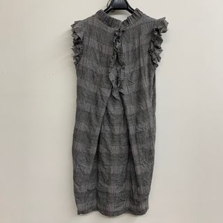 窄口無袖連身裙
