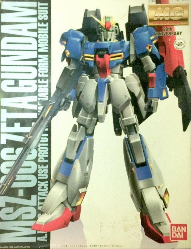 高達Gundam Bandai Gunpla 1/100 1:100 Master Grade MG 20週年20周年