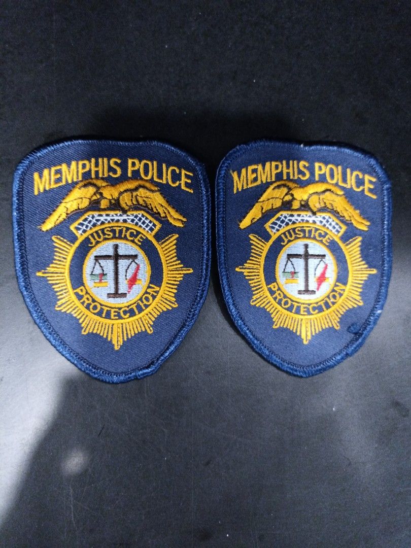 美國田納西州孟菲斯警察局布微章, 興趣及遊戲, 收藏品及紀念品, 古董收藏- Carousell