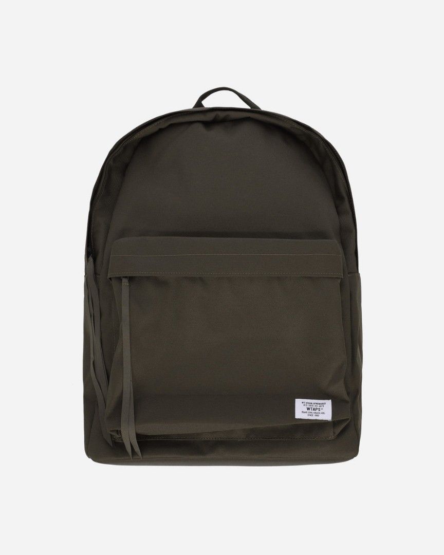 現貨一綠色Wtaps Book Pack Backpack 全新順豐到付, 男裝, 袋, 背包