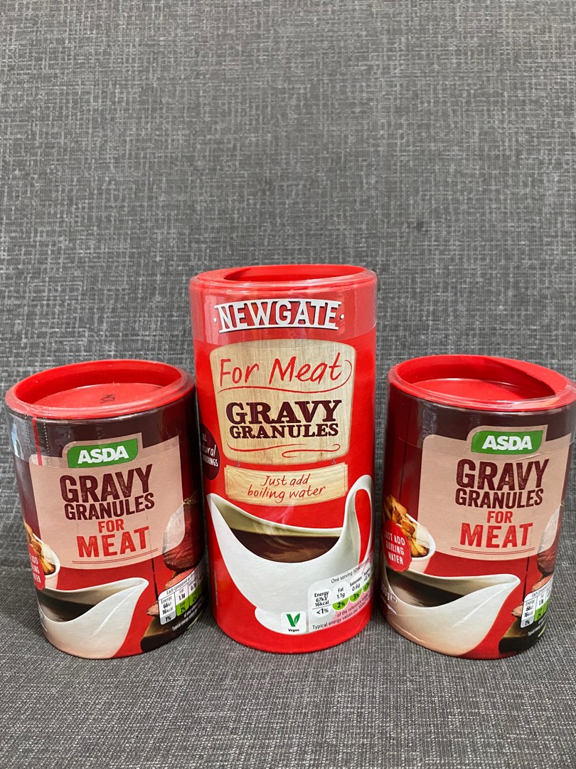 英國UK ASDA Gravy Granules for Meat, 嘢食 & 嘢飲, 其他食物及飲料 Carousell
