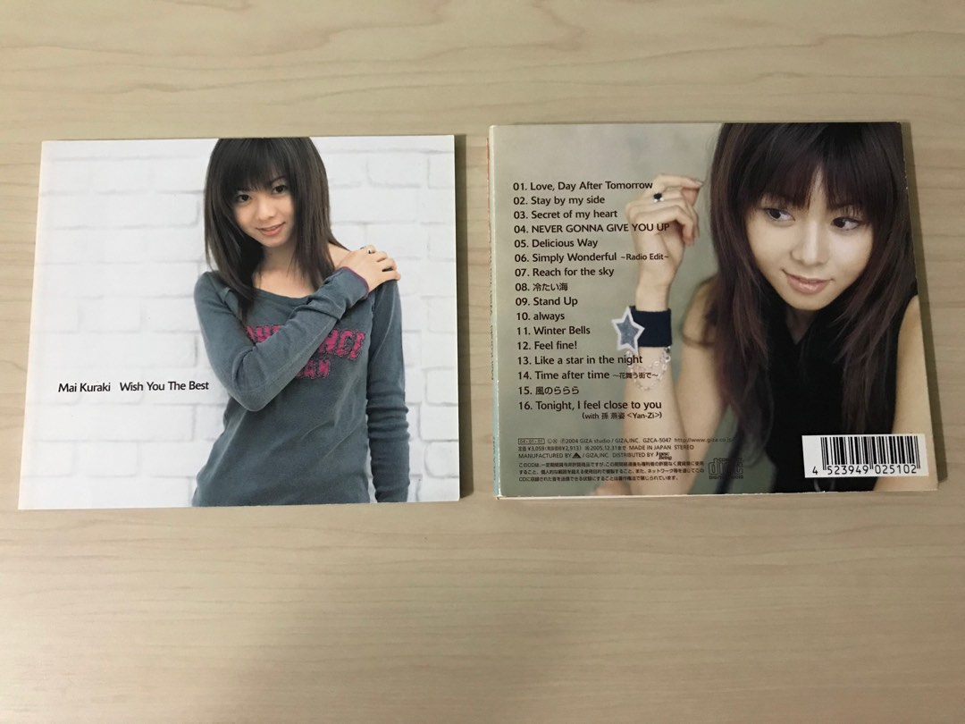 倉木麻衣CD Kuraki Mai CD - Wish You The Best Mai.K, 興趣及遊戲