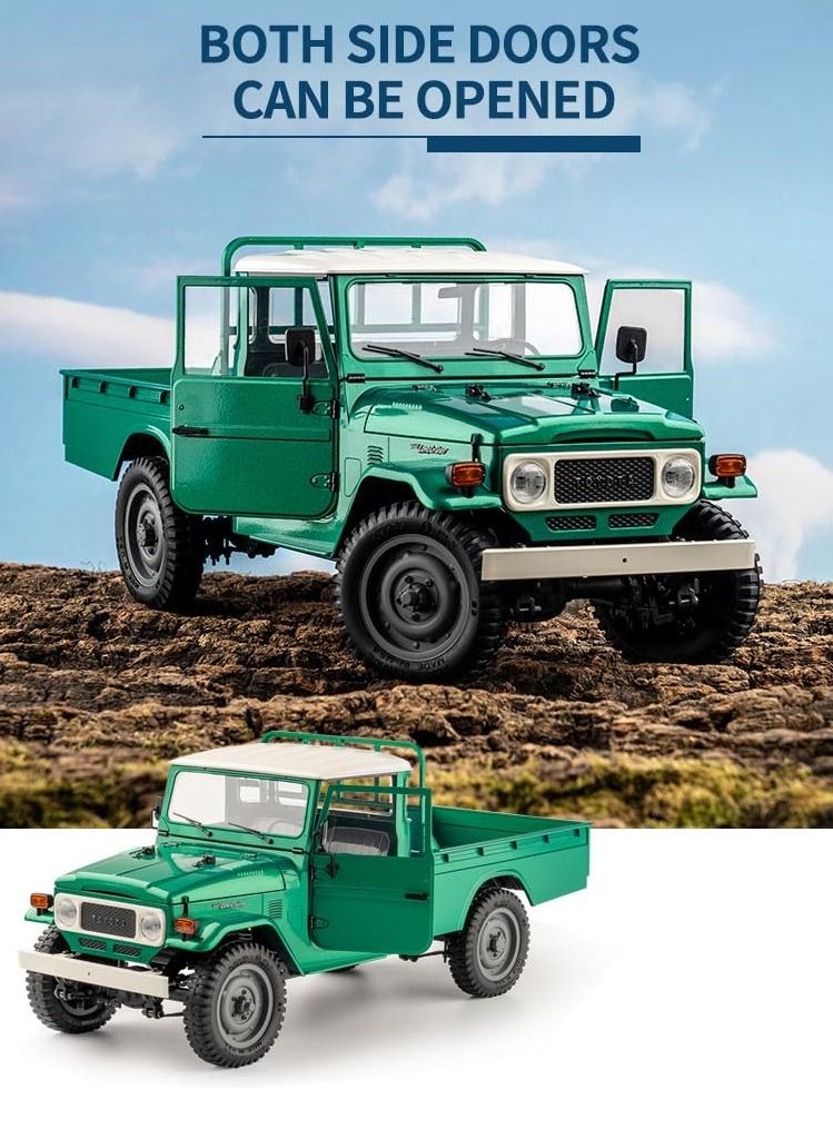 全新FMS 1/12 Toyota FJ45 Pickup Truck RTR 2段變速燈效遙控車, 興趣