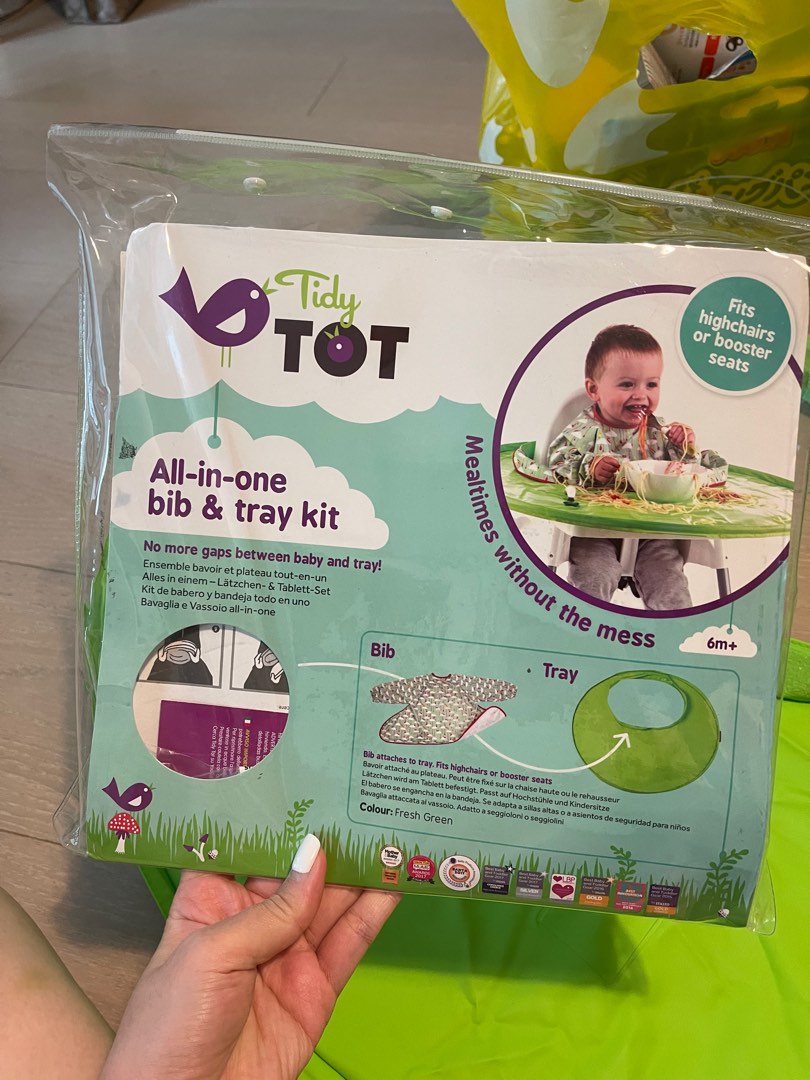 英國 tidy tot 餐盤 blw, 兒童＆孕婦用品, 兒童傢具, 其他兒童傢具 Carousell