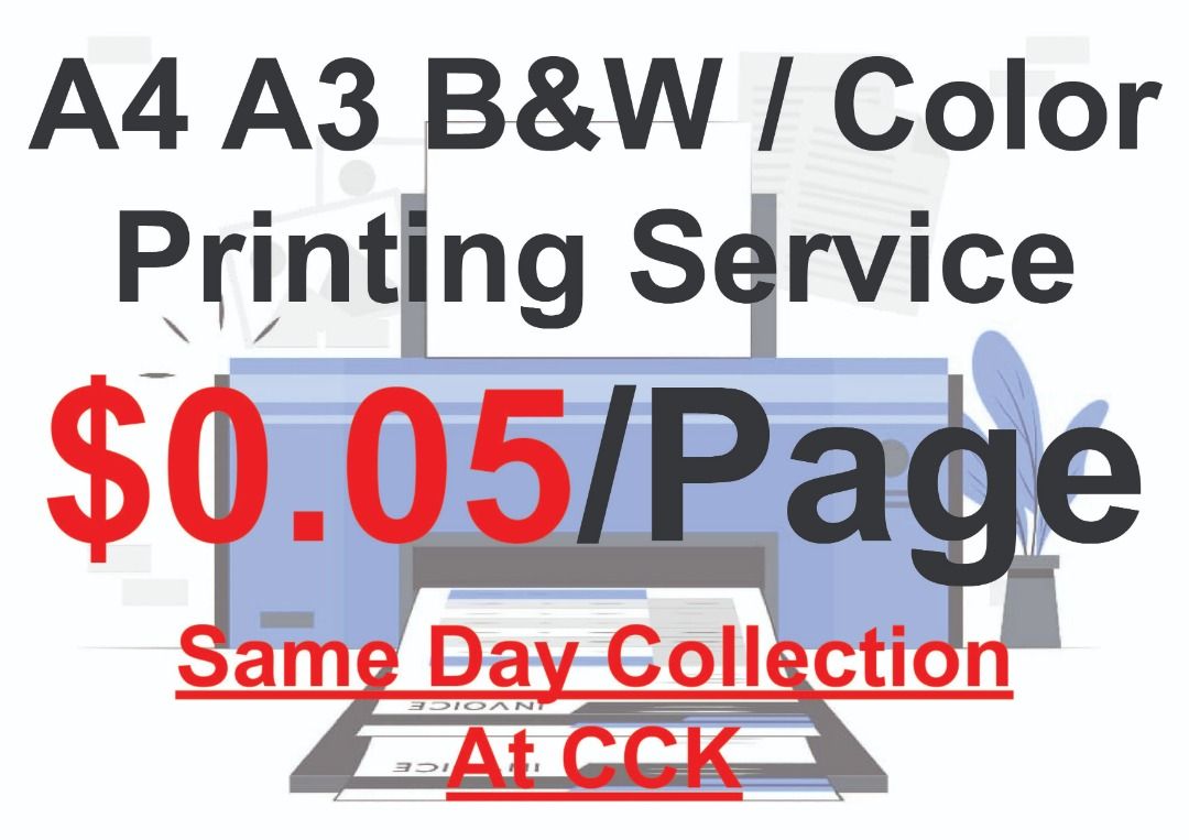 A3 printing services sale