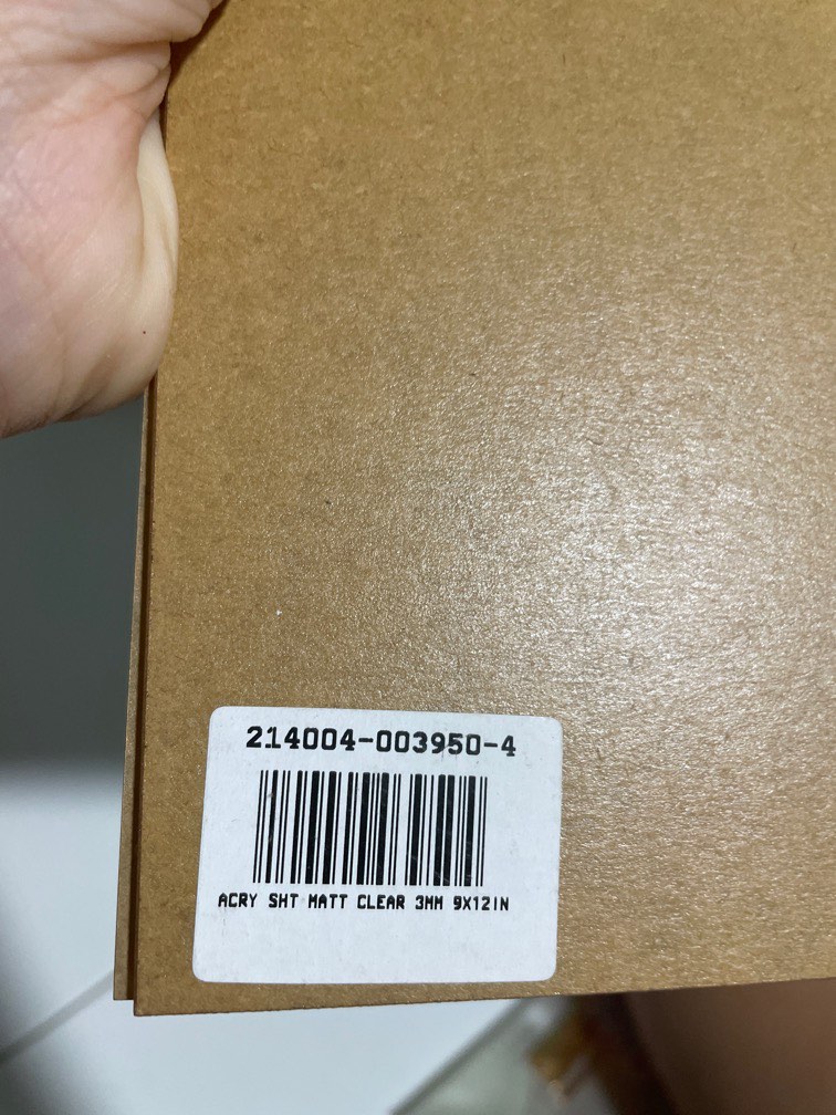 Acrylic sheet 3mm, Everything Else on Carousell