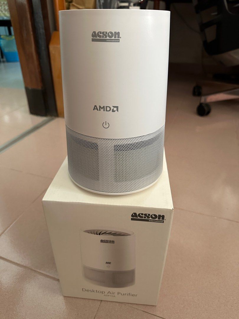 Acson Desktop Air Purifier with one new hepa filter, TV & Home ...
