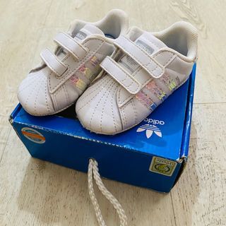 Adidas Originals Superstar (Crib) Children Kids Sneakers Shoes - Infant