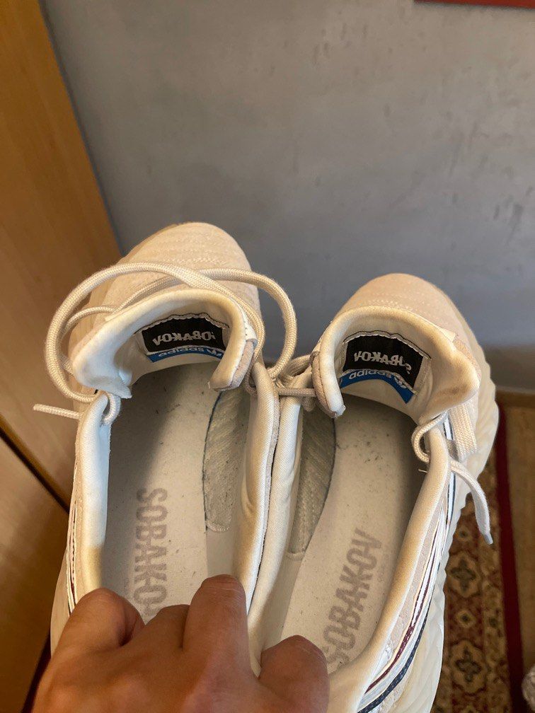 ADIDAS SOBAKOV WHITE Men s Fashion Footwear Sneakers on Carousell