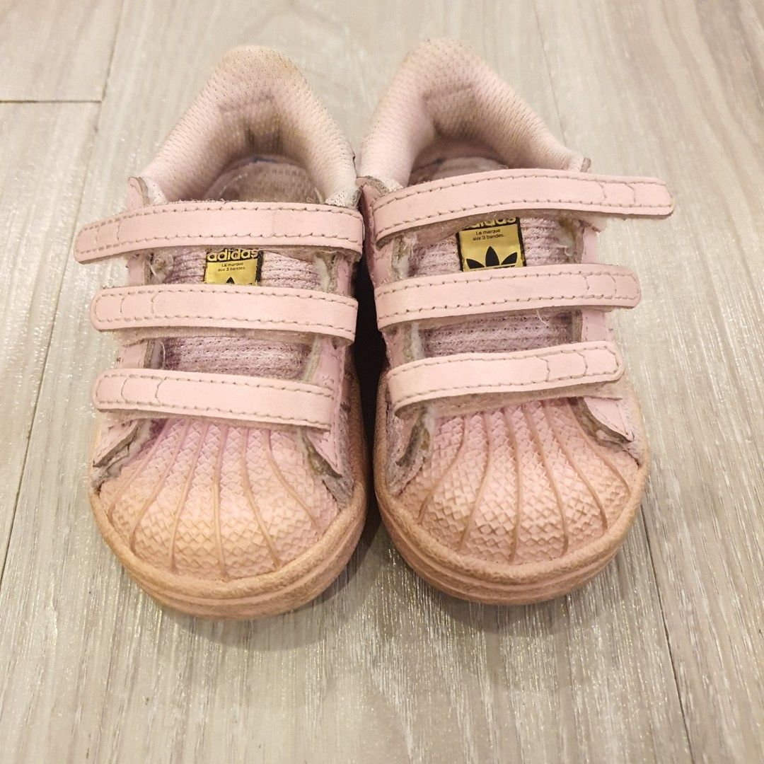 Adidas Superstar Baby Pink Babies Kids, Babies & on Carousell