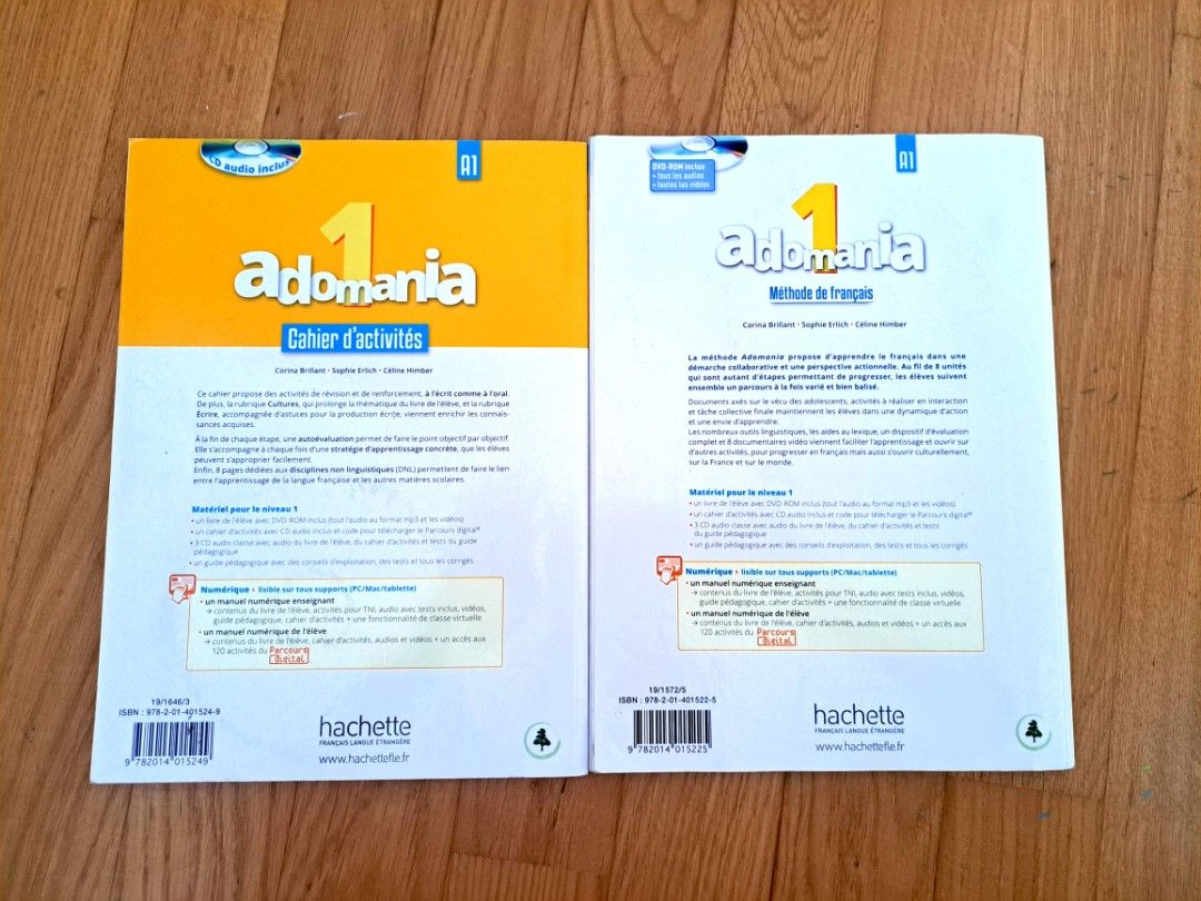 Adomania 1 French textbook, Hobbies & Toys, Books & Magazines ...