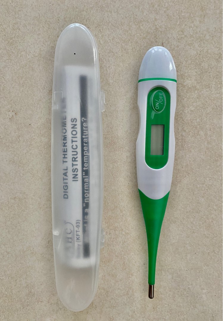 AHC Digital Thermometer, Health & Nutrition, Thermometers on Carousell