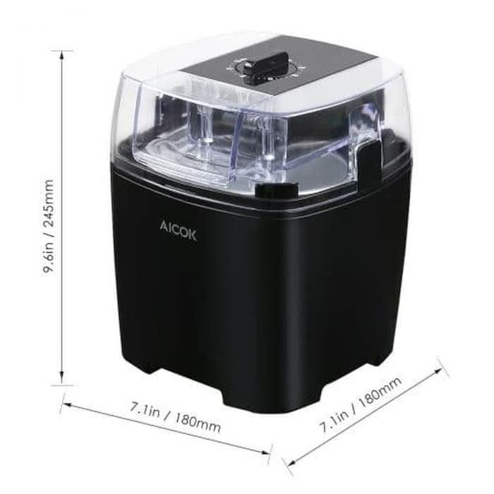 Aicok Ice Cream Maker BL1500C TV Home Appliances Kitchen