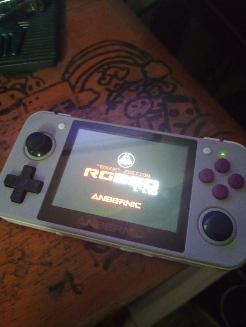 ANBERNIC RG350 emulation handheld, Video Gaming, Video Game Consoles ...