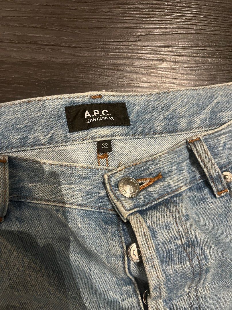 Apc jeans fairfax, Men's Fashion, Bottoms, Jeans on Carousell