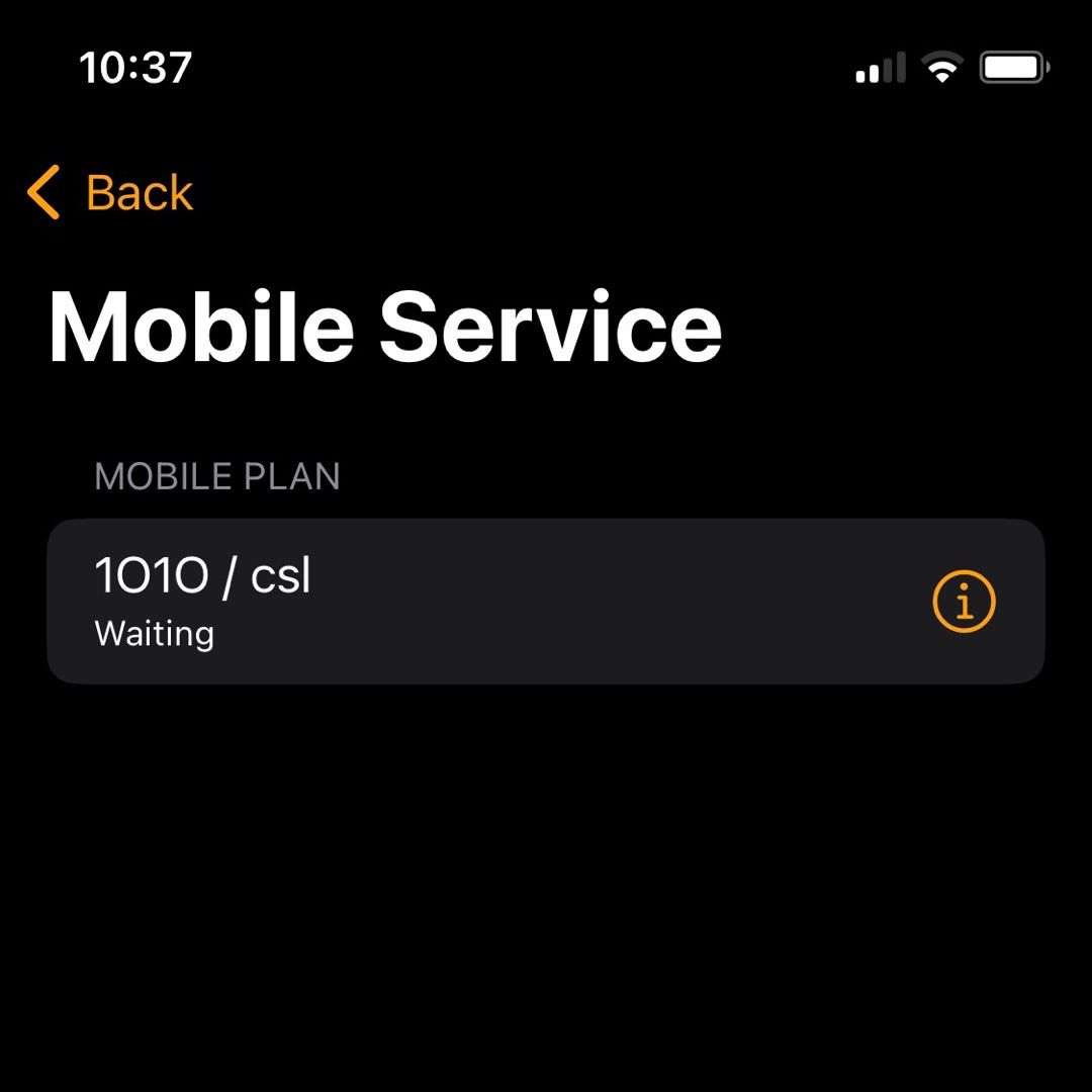 Csl apple watch 2025 esim