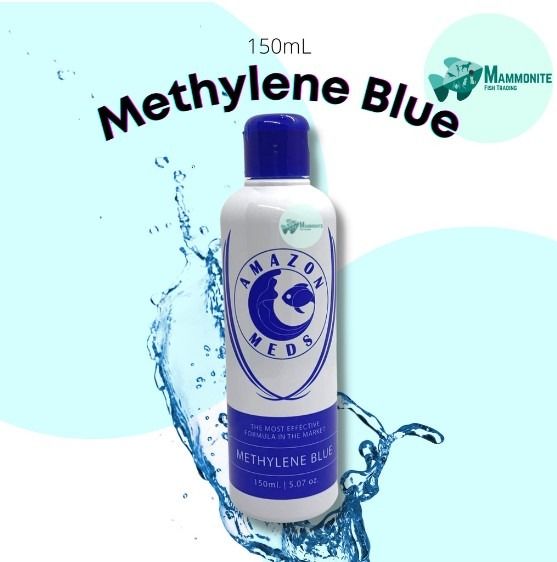 Aquarium Tank Amazon Methylene Blue Solution 150mL, Pet Supplies