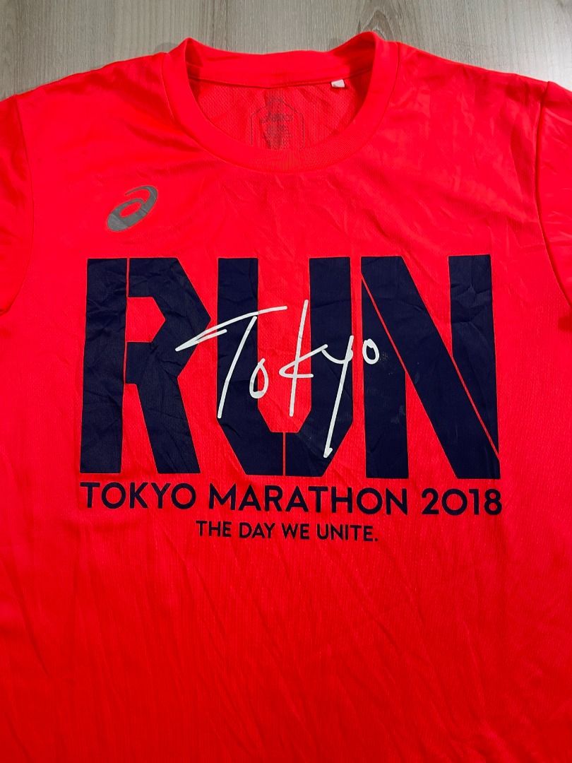 Asics Tokyo Marathon 2018 Tee CB1 Used