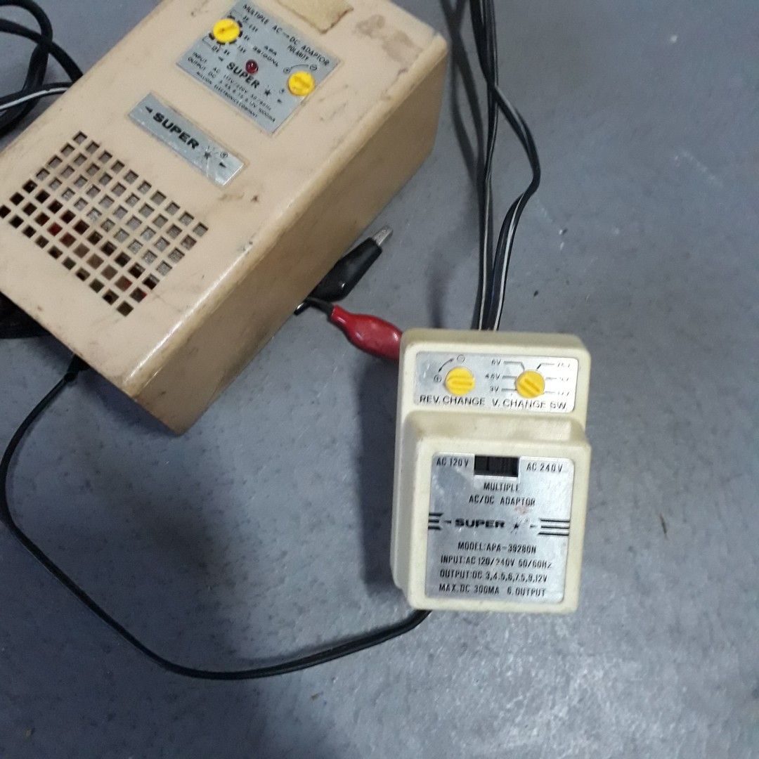Assorted AC to DC adaptors, Computers & Tech, Parts & Accessories ...