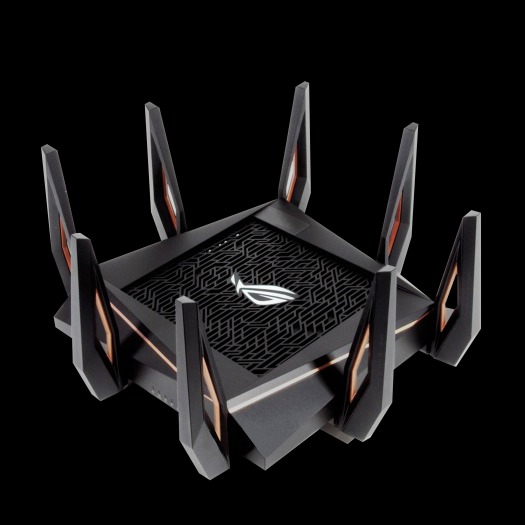 ASUS ROG Rapture GT-AX11000 Tri-band 802.11ax WiFi 6 Gaming Router with ...
